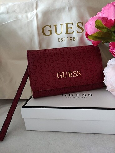  Beden Orjinal Guess Çok Şık Yeni Cüzdan