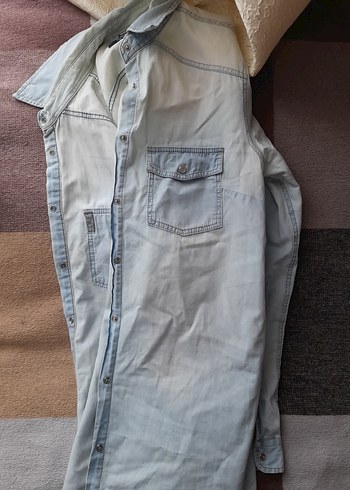 Collezione Erkek Denim Gömlek - Görsel 2