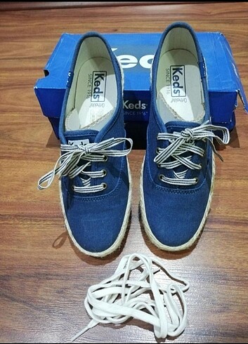 Mavi Keds Spor Ayakkabı Yeni (37)