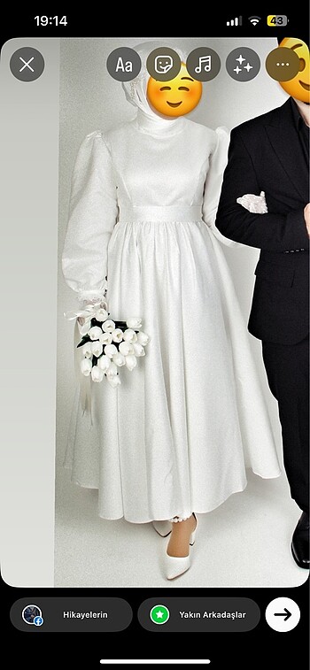 Tasarımcı Nikah elbisesi
