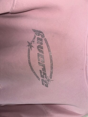 Trendyol & Milla Reverse taşlı hoodie sweatshirt