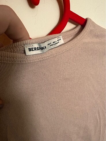 ORJİNAL bershka toz pembe crop