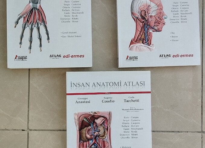 Anatomi Atlası (Atlas Yayınevi)