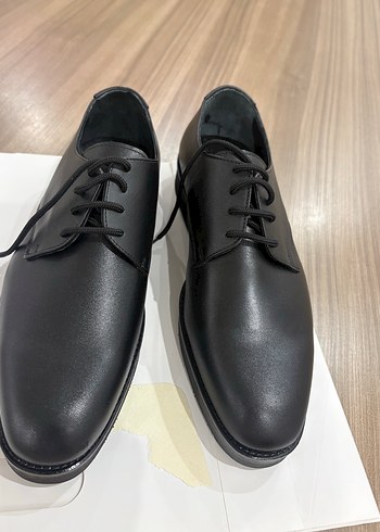 Diğer Sik Siyah Deri Erkek Ayakkabi