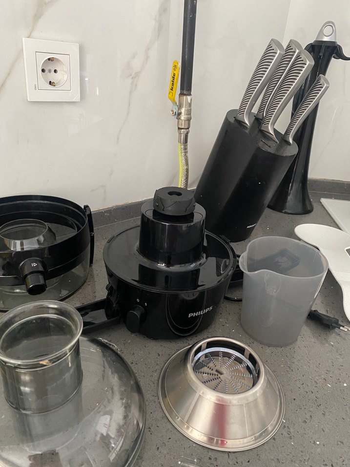 Philips Siyah Gri Katı Meyve Sıkacağı - Görsel 4