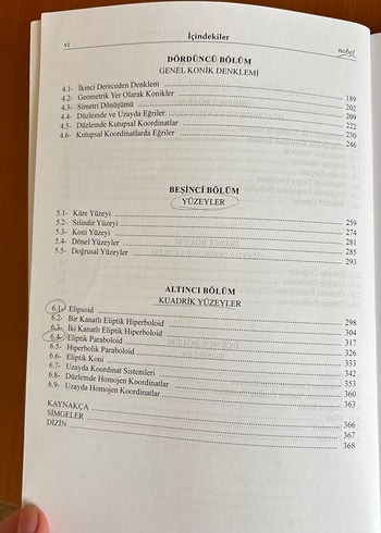 Arif Sabuncuoğlu Analitik Geometri Kitabı - Görsel 3