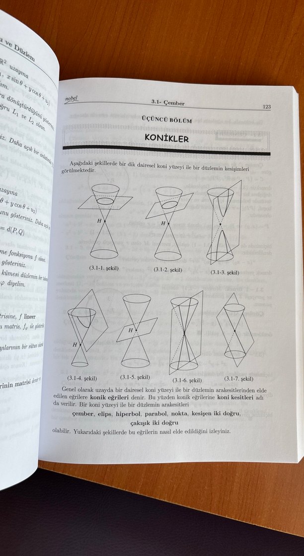 Arif Sabuncuoğlu Analitik Geometri Kitabı - Görsel 5