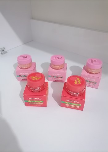 New Well Hey Sugar! NEWWELL LİP SCRUB 5 TANE 250 TL