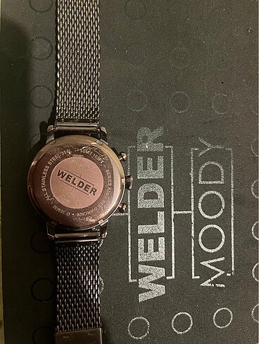 Beden çeşitli Renk Welder moody kadın mürdüm rengi saat