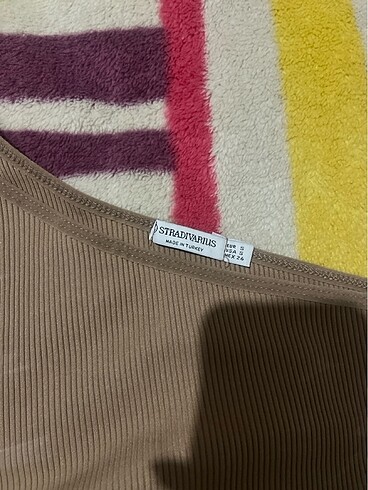 Stradivarius Kadın tek omuz top body