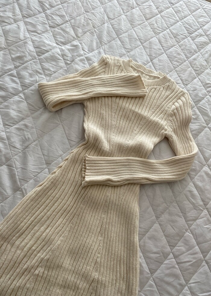 Triko elbise - Görsel 4