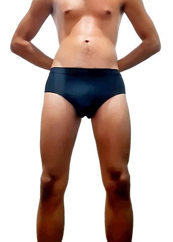 m Beden Siyah Erkek Midi Atletik Slip