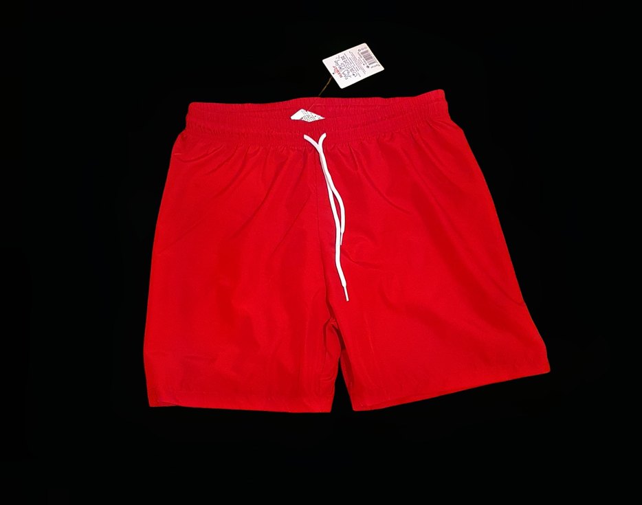 Kırmızı Erkek Deniz Şortu Yeni ve Etiketli - Görsel 2