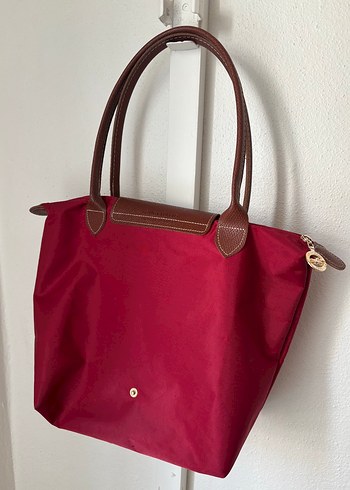 Longchamp Klasik Bordo Kadın Omuz Çantası