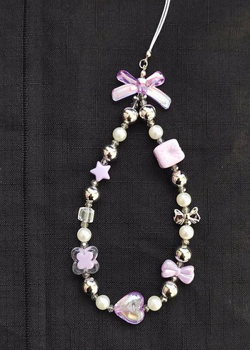 Pembe telefon charmı - Görsel 3