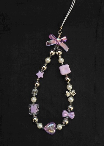 Pembe telefon charmı - Görsel 2