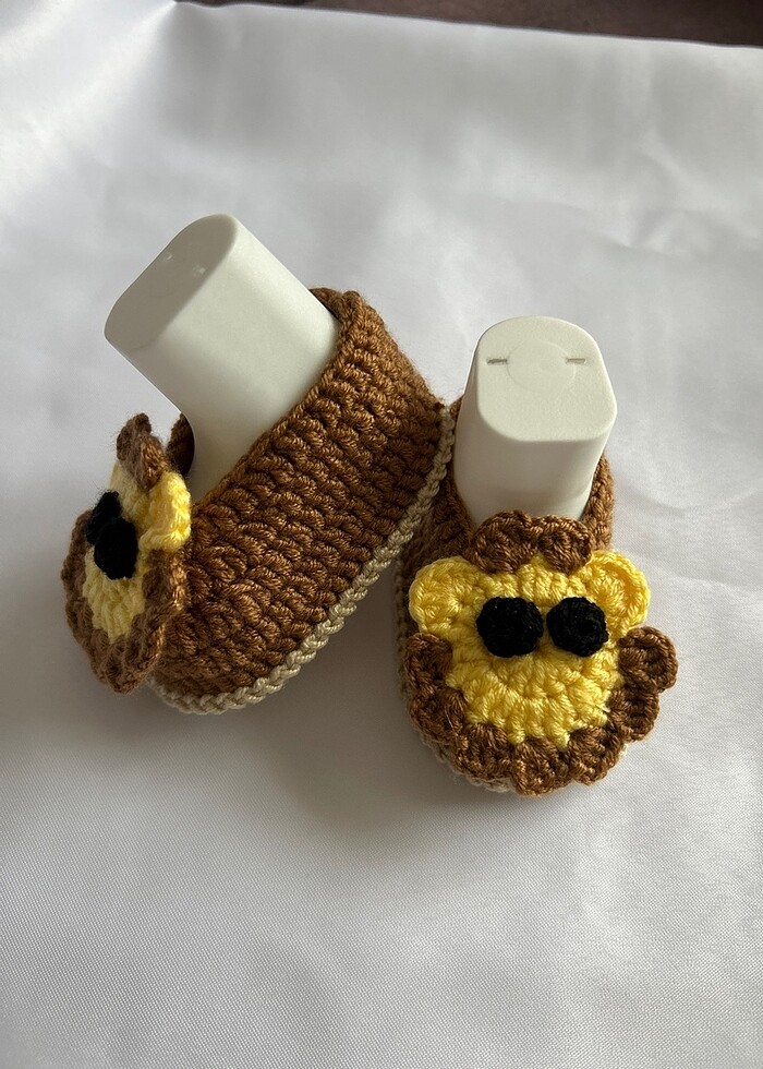 El örgüsü bebek patiği - Görsel 2