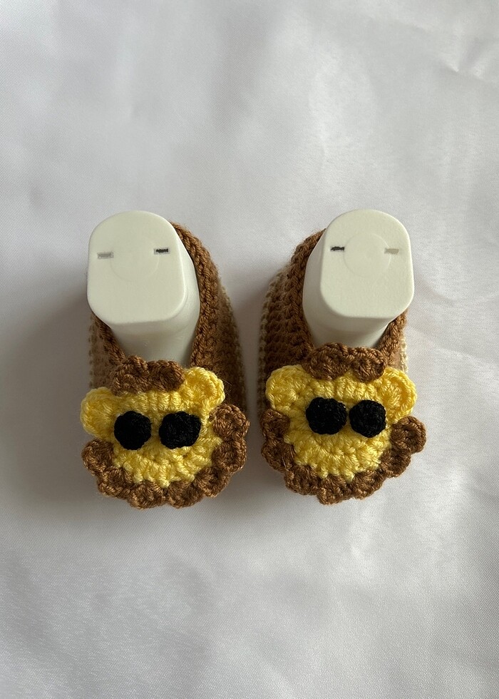 El örgüsü bebek patiği - Görsel 3