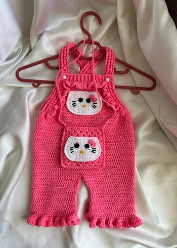 LC Waikiki Pembe Örgü hello kitty tulum