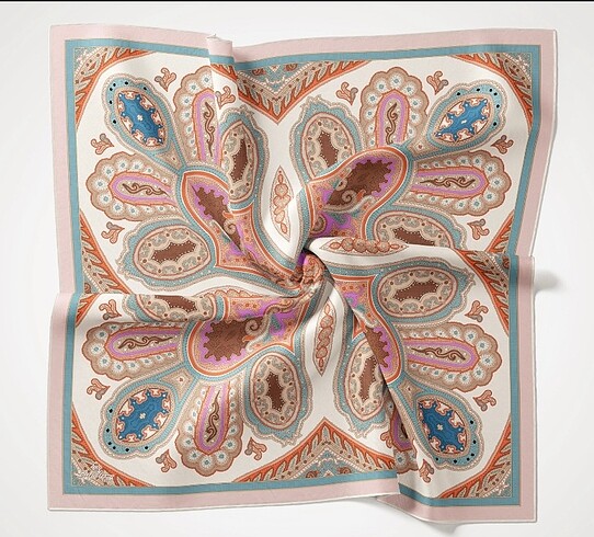 Silk home twill eşarp