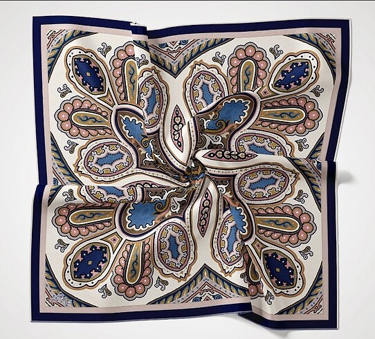 Silk home twill eşarp