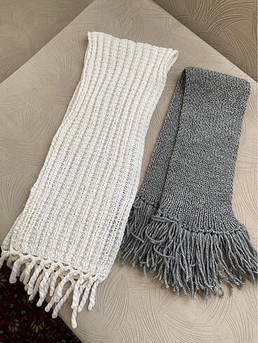 12+ Yaş, > 23 cm Beden Unisex çocuk atkı el örgüsü