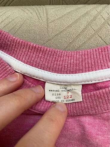 24-36 Ay Beden pembe Renk Zara marka kız çocuk tshirt