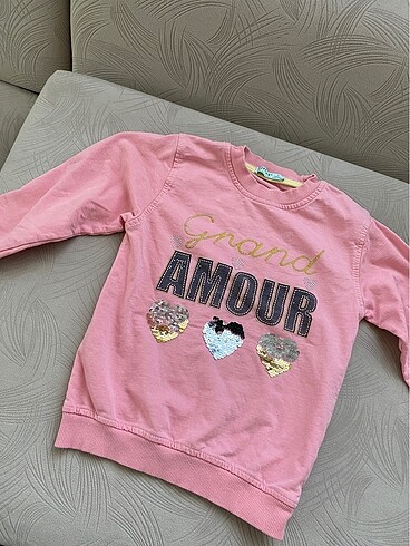 5 Yaş Beden pembe Renk Kız çocuk tshirt 5 yaş