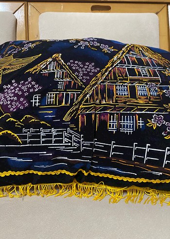 Vintage yastık içinde minik simler var - Görsel 3