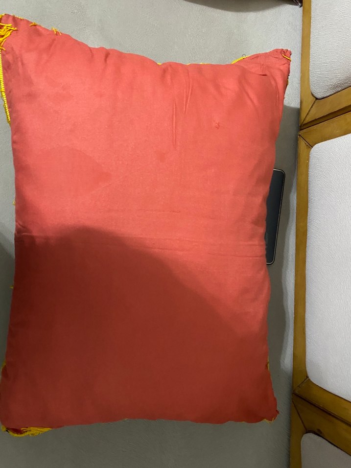 Vintage yastık içinde minik simler var - Görsel 5