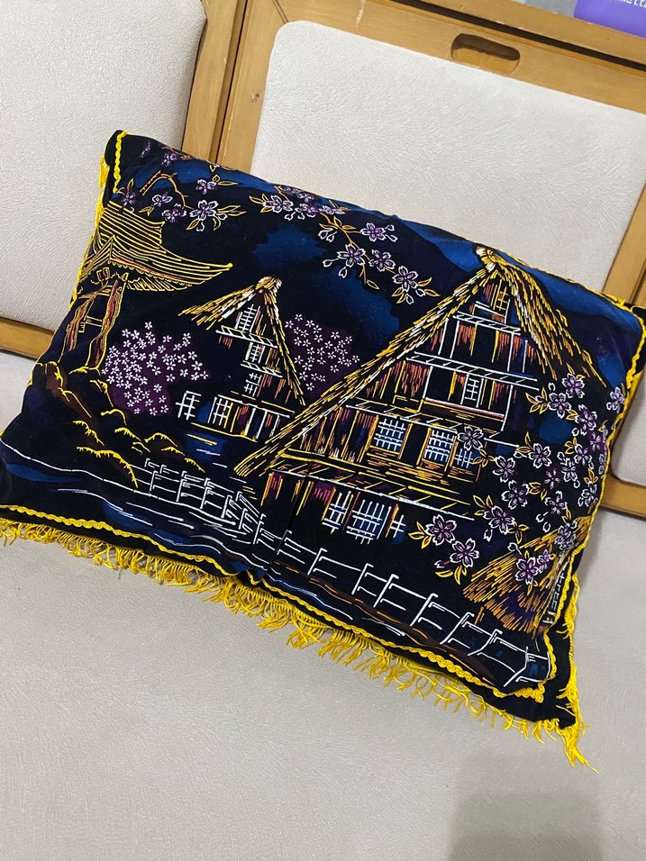 Vintage yastık içinde minik simler var - Görsel 4