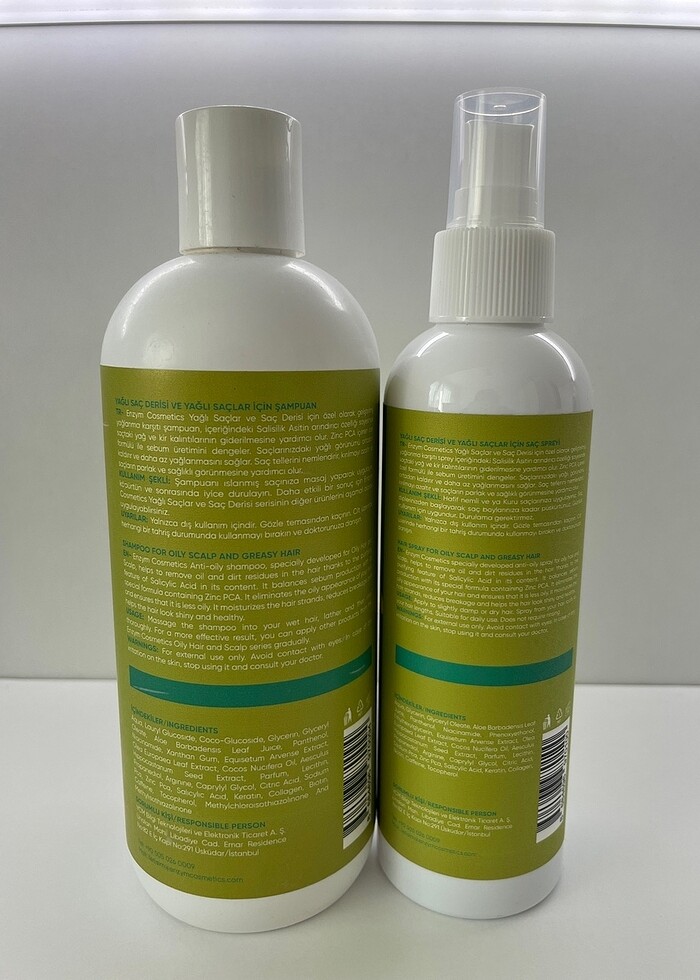ENZYM COSMETİCS Yağlı Saç derisi ve yağlı saçlara özel yağlanma - Görsel 4