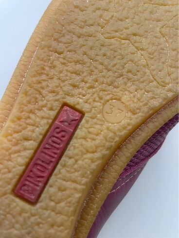 PIKOLINOS Kadın Calabria dokulu deri günlük ayakkabı, Orkide pem - Görsel 4