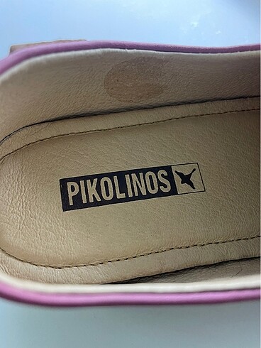 PIKOLINOS Kadın Calabria dokulu deri günlük ayakkabı, Orkide pem - Görsel 9