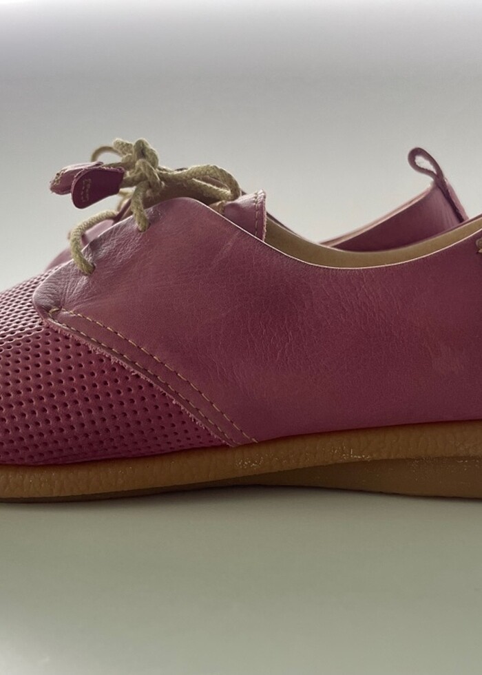 PIKOLINOS Kadın Calabria dokulu deri günlük ayakkabı, Orkide pem - Görsel 2