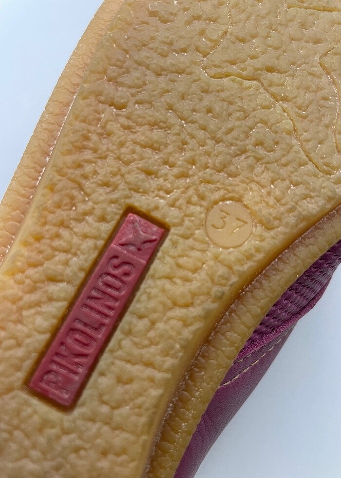 PIKOLINOS Kadın Calabria dokulu deri günlük ayakkabı, Orkide pem - Görsel 4