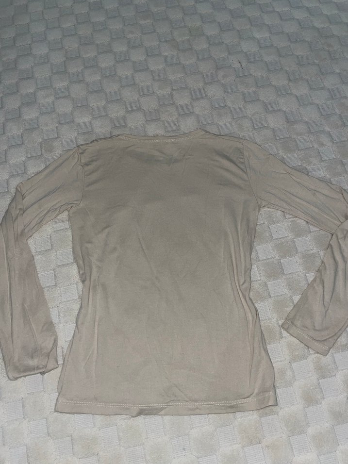 Bej Uzun Kollu Basic Badi - Görsel 3