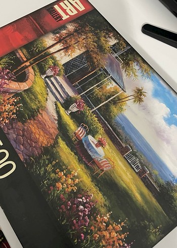 500 Parça Renkli Bahçe Temalı Puzzle - Görsel 2