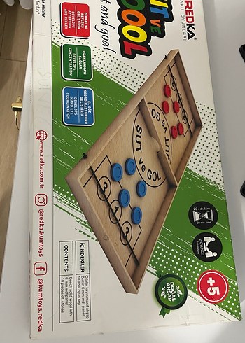 Renkli Ahşap Şut ve Gol Oyun Seti - Görsel 2