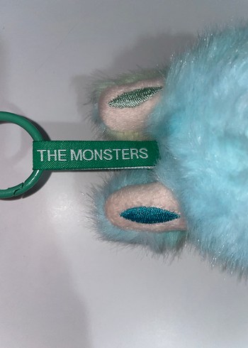 Turkuaz renklerinde Orjinal LABUBU popmart peluş oyuncak - Görsel 4