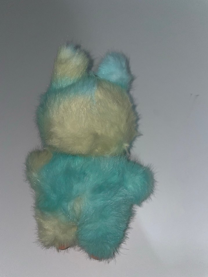 Turkuaz renklerinde Orjinal LABUBU popmart peluş oyuncak - Görsel 3