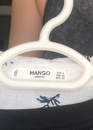 s Beden Mango keten gömlek 