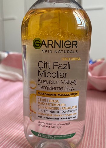 Garnier Çift Fazlı Micellar Makyaj Temizleme Suyu - Görsel 2