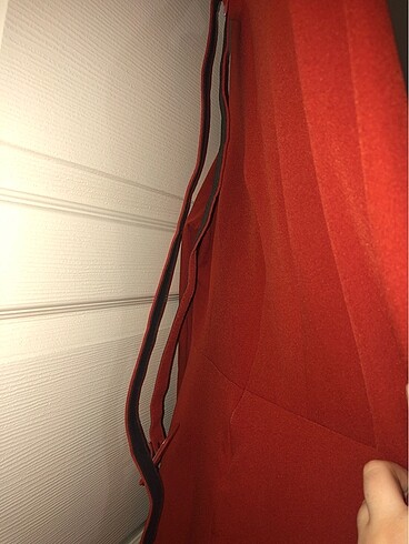 A kesim kemerli elbise - Görsel 5