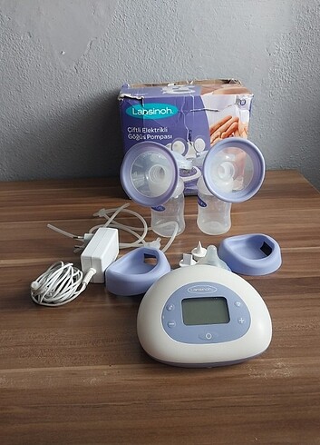 Lansinoh Çiftli elektrikli göğüs pompası