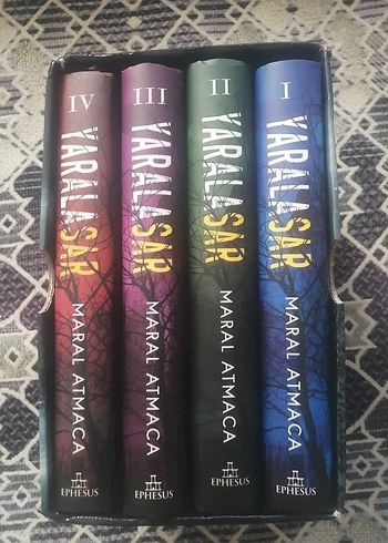 Yaralasar 1 2 3 4 kutulu tam set maral atmaca
