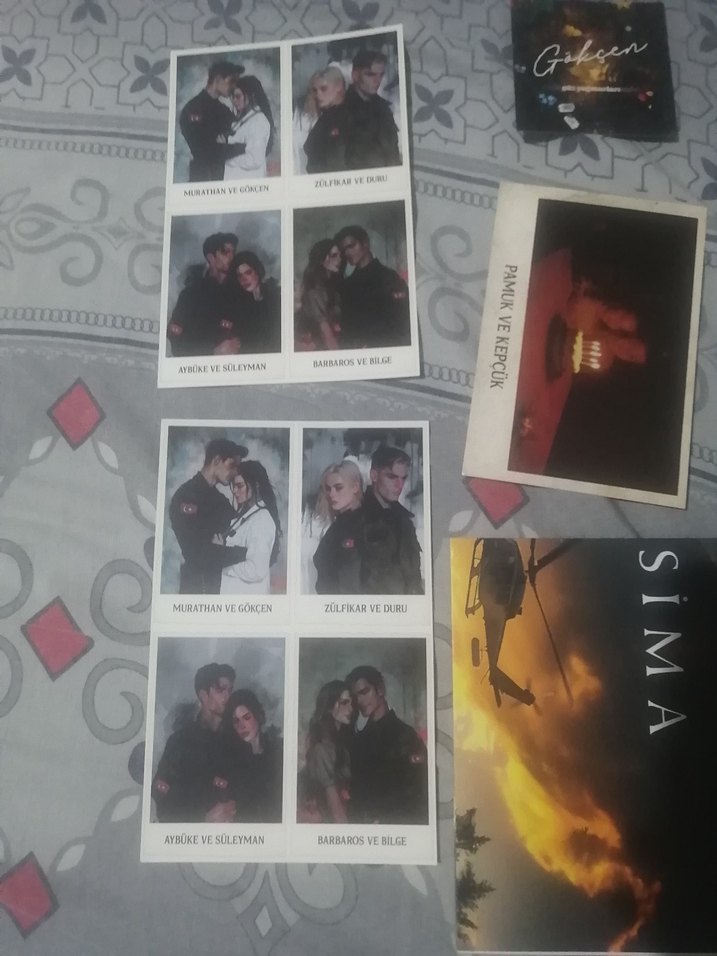 Gökçen 3 güz yağmurları ciltli yan boyamalı - Görsel 2