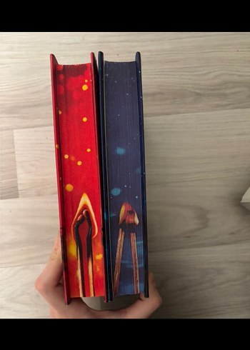 Özge Naz Bir Kibritle Yol Olmak 1 2 Ciltli yan boyamalı - Görsel 2