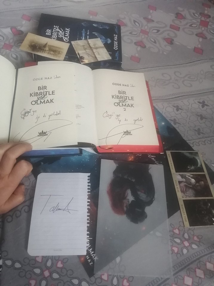 Bir Kibritle Yok Olmak 1 2 İMZALI yan boyamalı - Görsel 2