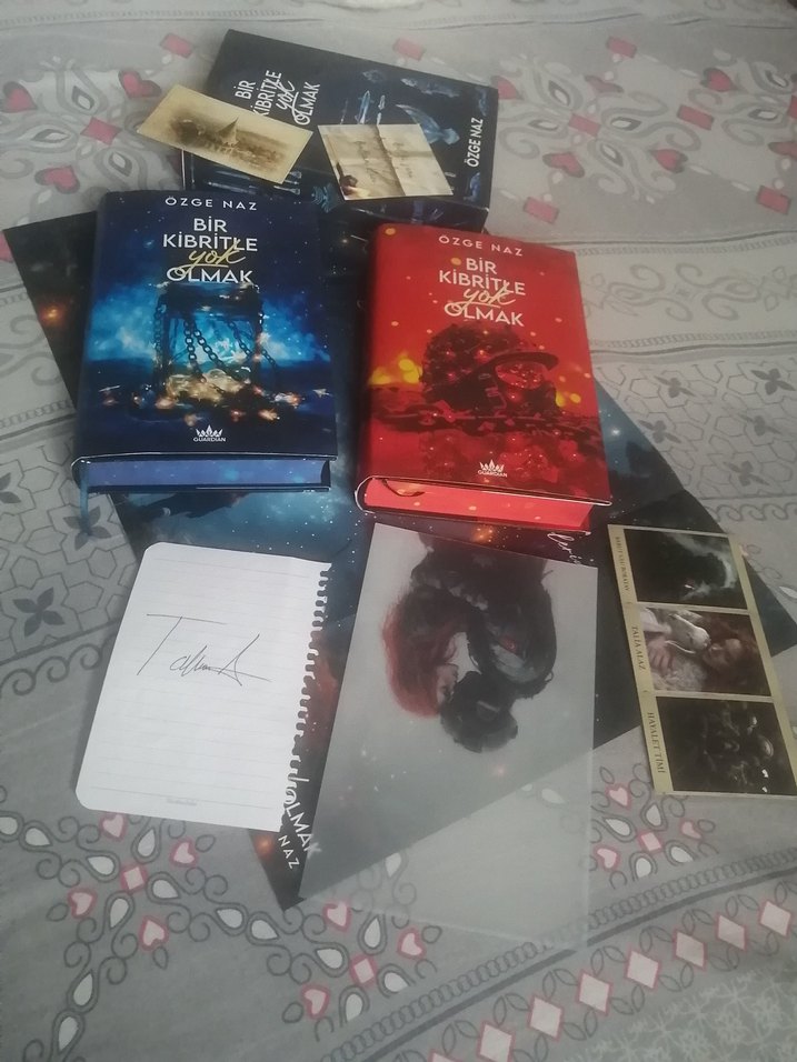 Bir Kibritle Yok Olmak 1 2 İMZALI yan boyamalı - Görsel 3